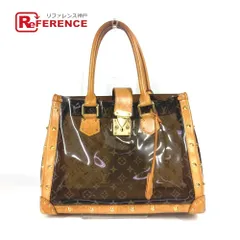 ルイヴィトン　スケルトン　カバアンブル　ハンドバッグ　茶色 ルイヴィトン カバアンブルPM ビニール トート スケルトン