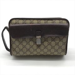 GUCCI】オールドグッチ GGプラス クラッチバッグ セカンドバッグ PVC