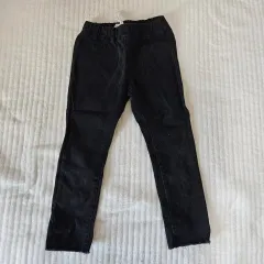 120サイズ ブラック コットン パンツ 春 秋 ベビー服