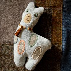 ミナペルホネンハギレを使用したハンドメイドうさぎのぬいぐるみM