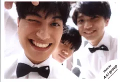 Aぇ!group 19年セルフィー企画 小島健/佐野晶哉/正門良規 公式写真 *1枚