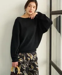 green label relaxing SERENITY セレニティ トラップウエスト プルオーバー ニット