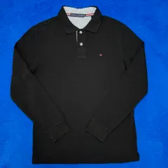 トミーヒルフィガー 長袖 カラーTシャツ L