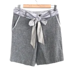 Burberry Blue Label(バーバリーブルーレーベル) ハーフパンツ サイズ36 S レディース - グレー