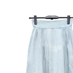 【完売品】JaVa ジャバ ハイウエスト Aライン デニム ロング スカート 綿100％ Mサイズ オールシーズン