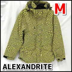 ALEXANDRITE　ウィンタースポーツ　スノーボード/スキーウエア　上着のみ　サイズ:M　イエロー　YMO11-016-07-80