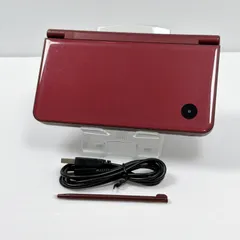 美品 ニンテンドー DSiLL ワインレッド 遊べるセット 動作確認済み ds dsill DSi LL 任天堂
