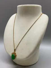 2025年最新】K18 翡翠 ネックレスの人気アイテム - メルカリ