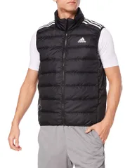 [アディダス] ダウン エッセンシャルズ ダウンベスト IZG11 メンズ ブラック(GH4583) 日本 J/M (日本サイズM相当) [ブラック(GH4583)] [M]