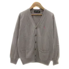 イーストボーイ EAST BOY ニットカーディガン ミドル丈 Vネック ワンポイントロゴ刺繡 9 ベージュ /YS33