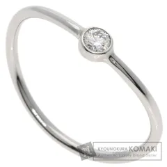 ティファニー ウェーブ シングルロウ プラチナ ダイヤモンド リング PD3fe エルサ・ペレッティ ウェーブ シングルロウ リング ダイヤモンド