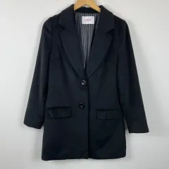 CHUU XXX ブラック ショート コート