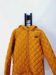THE NORTH FACE ザノースフェイス キルティング ダウン ジャケット エクセルロフト ダウンジャケット マスタード イェロー L