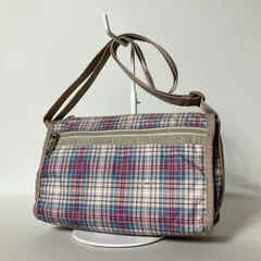 2511-17｜美品｜レスポートサック ショルダーバッグ チェック柄