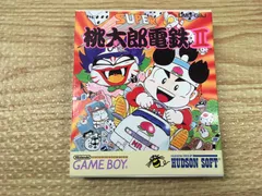 桃太郎電鉄2 箱説ハガキ付 GB ゲームボーイ 【B214】