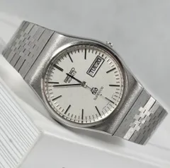 SEIKO セイコー SUPERIOR スーペリア 9983-8000 ツインクォーツ 梨地 純正ブレス 稼働品 希少 メンズ 腕時計 Twin Quartz ヴィンテージ vintage antique アンティーク 70s 定価23万 最高級