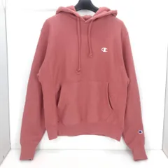 05w16729 チャンピオン Champion  リバースウィーブ Reverse Weave  プルオーバーパーカー  ピンク系 S  メンズ  パーカー  コットン  【中古品】