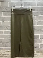 A【A19-76】◇ COHINA Sサイズ タイトスカート　カーキ色