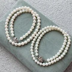 真珠 パール ネックレス 2点 セット