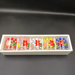 【TAKA47-98】◇ 硝子 MIKI HOUSE ミキ ハウス ｢ガラス製 ミニコップ グラス｣ 5点 セット