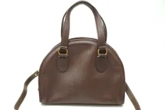 オールド コーチ ヴィンテージ 2way ショルダー ハンドバッグ トート ミニボストン 9928 USA製 レザー 茶 ブラウン COACH 4003h