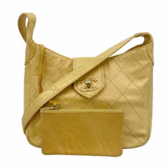 シャネル(Chanel) シャネル ショルダーバッグ ビコローレ ラムスキン ベージュ レディース