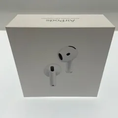 未開封　AirPods 4 エアポッツ　MXP93J/A　アクティブノイズキャンセリング機能搭載　シリアル登録済み　イヤホン　（ME55-2845）