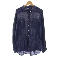 2025年最新】ラルフ リネン シャツ ネイビーの人気アイテム - メルカリ