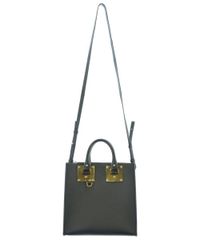 正規品①⭐️SOPHIE HULME 2WAY 本革 ハンドバッグ ショルダー付 