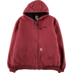 古着 00年代 カーハート Carhartt アクティブジャケット 中綿入り ダックフルジップパーカー メンズXXL相当/eaa600295