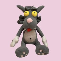 2016 THE SIMPSONS The Itchy & Scratchy doll figure plush toy vintage cat