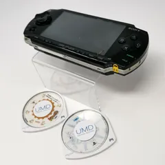 ソニー　PSP-1000 ブラック　バッテリー／充電器ないため動作未確認　ひび割れあり　管理番号ARCIKO4032