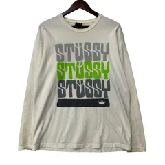 【現状渡し品】 OLD STUSSY オールドステューシー 00S 4段プリント LS TEE ロングスリーブ Tシャツ トップス 長袖 【142-251031-ya-10-izu】