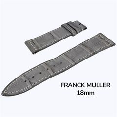 フランクミュラー純正バンド 1コマ（中古） 中古 時計バンド FRANCK MULLER フランクミュラー 純正 18mm グレー