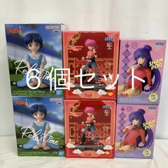 未開封 らんま1/2  -Relax time- 天道あかね-  Luminasta  高橋留美子  ちょこのせ  らんま1/2  シャンプー  フィギュア ６個 LFJ707 f107