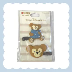 ディズニー ヘアクリップ 2個【ダッフィー】ダッフィー＆フレンズ 東京ディズニーリゾート TDR