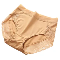 深ばき お腹 すっぽり ショーツ レディース 締め付けない ずりあがらない 付け根 痛くない 薄い 軽い ストレッチ 伸びる 大きいサイズ レース パンツ 下着 s331