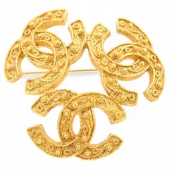 CHANEL トリプルココマーク　ブローチ タグ付き 楽天市場】CHANEL シャネル ブローチ ヴィンテージ トリプルココ