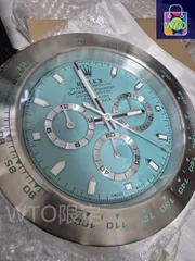 新品 　ロレックス　デイトナ　 ティファニーブルー　掛け時計-WTO輸入