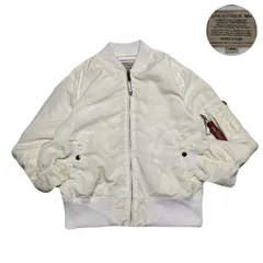 2025年最新】alpha ma-1 白の人気アイテム - メルカリ