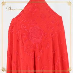 フラメンコ 衣装 ワンピース ドレス 無地 ボランテ フリル レース  