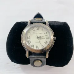 リトルマジック アンティーク風 クォーツ腕時計 男女兼用 ファッション 本革ベルト