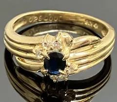 2025年最新】サファイア リング k18の人気アイテム - メルカリ