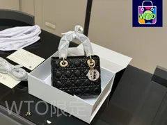 【今日特価】Dior Lady Horizontal Lady Dior Bag - ホリゾンタル レディー ディオール バッグ -WTO輸入2