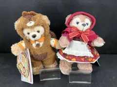 ダッフィーたちの秋のぼうけん ダッフィー シェリーメイ　ぬいぐるみバッジ　2体セット タグ付き 東京ディズニーシー ダッフィー&フレンズ