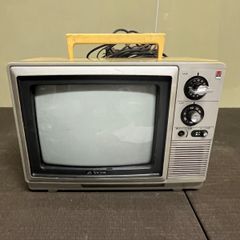 ⭐︎ 昭和 レトロ Victor テレビ ポータブル ブラウン管 c_2113A  BL_G
