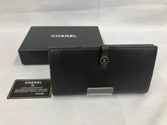 CHANEL シャネル/ココボタン/長財布/9151010/ブラック 
