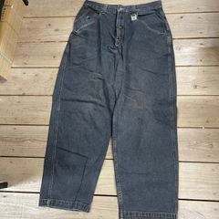 A.LAB baggy denim刺繍ロゴ - メルカリ