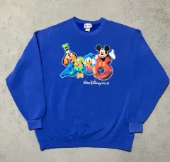 XL ディズニー 2008 ヴィンテージ スウェットシャツ Walt Disney World