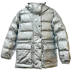 adidas × STELLA MCCARTNEY アディダス×ステラマッカートニー 2WAY ナイロンジャケット シルバーダウン